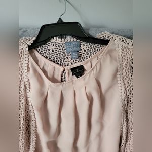 2 peice shell and lace jacket